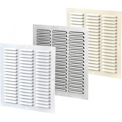 Vents 590905.0046 Περσίδα Εξαερισμού 40x30cm Ορθογώνια με Σίτα