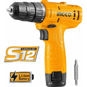 Ingco CDLI12415 Δραπανοκατσάβιδο Μπαταρίας 12V 1x1.5Ah