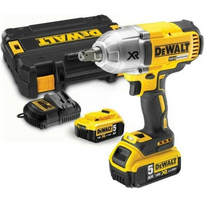 Dewalt DCF899P2 Brushless Μπουλονόκλειδο 18V 2x5Ah με Υποδοχή 1/2"