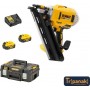 Dewalt Καρφωτικό Ματαρίας DCN692P2 18V 2x5Ah για Καρφιά