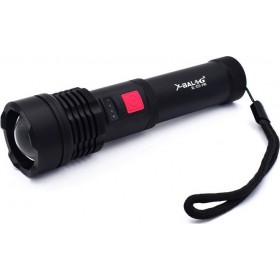 Bailong Επαναφορτιζόμενος Φακός LED Αδιάβροχος IPX4 με Μέγιστη Φωτεινότητα 1500lm P90Κωδικός: BL-X72-P90 