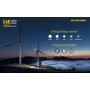 NiteCore Επαναφορτιζόμενος Φακός LED Αδιάβροχος IP68 με Μέγιστη Φωτεινότητα 4400lm E4K