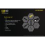 NiteCore Επαναφορτιζόμενος Φακός LED Αδιάβροχος IP68 με Μέγιστη Φωτεινότητα 4400lm E4K