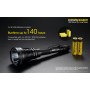 NiteCore Επαναφορτιζόμενος Φακός LED Αδιάβροχος IPX8 με Μέγιστη Φωτεινότητα 1200lm Multi Task HybridΚωδικός: MH40GTR 