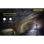 NiteCore Επαναφορτιζόμενος Φακός LED Αδιάβροχος IPX8 με Μέγιστη Φωτεινότητα 1200lm Multi Task HybridΚωδικός: MH40GTR 