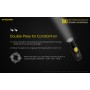 NiteCore Επαναφορτιζόμενος Φακός Μπρελόκ LED UV Αδιάβροχος IP66 με Μέγιστη Φωτεινότητα 300lm Tiki