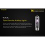 NiteCore Επαναφορτιζόμενος Φακός Μπρελόκ LED UV Αδιάβροχος IP66 με Μέγιστη Φωτεινότητα 300lm Tiki