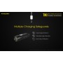 NiteCore Επαναφορτιζόμενος Φακός Μπρελόκ LED UV Αδιάβροχος IP66 με Μέγιστη Φωτεινότητα 300lm Tiki