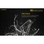 NiteCore Επαναφορτιζόμενος Φακός Μπρελόκ LED UV Αδιάβροχος IP66 με Μέγιστη Φωτεινότητα 300lm Tiki