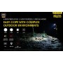 NiteCore Επαναφορτιζόμενος Φακός Κεφαλής LED Αδιάβροχος IP66 με Μέγιστη Φωτεινότητα 360lm NU25Κωδικός: NU25 Black 
