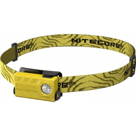 NiteCore Επαναφορτιζόμενος Φακός Κεφαλής LED Αδιάβροχος IPX7 με Μέγιστη Φωτεινότητα 360lm NU20Κωδικός: NU20 Yellow 