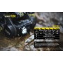 NiteCore Επαναφορτιζόμενος Φακός Κεφαλής LED Αδιάβροχος IPX7 με Μέγιστη Φωτεινότητα 1000lm HC60