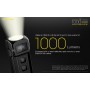 NiteCore Επαναφορτιζόμενος Φακός Μπρελόκ LED με Μέγιστη Φωτεινότητα 100lm TUP Black