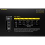 NiteCore Επαναφορτιζόμενος Φακός Μπρελόκ LED με Μέγιστη Φωτεινότητα 100lm TUP Black