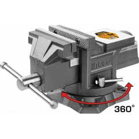 Ingco Μέγγενη Πάγκου Περιστρεφόμενη 100mm HBV088