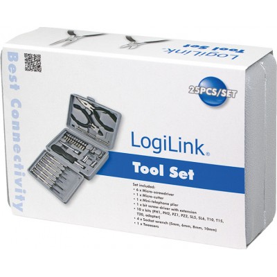 LogiLink WZ0023 Κασετίνα με 25 Εργαλεία