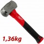 Milwaukee 4932478255 Βαριοπούλα 1.36kg με Λαβή Fiberglass