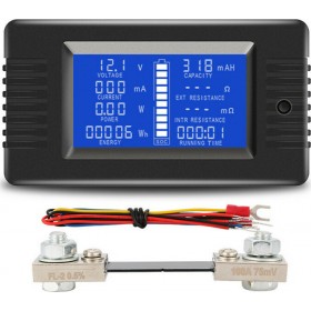 D843893 Ψηφιακό Battery Tester Ακίδας Monitor