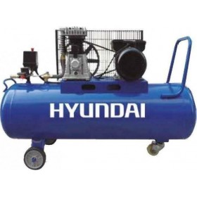 Hyundai Μονοφασικό Κομπρεσέρ Αέρος με Ισχυ 3hp και Αεροφυλάκιο 100ltΚωδικός: 67B06 