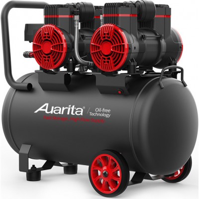 Auarita Μονοφασικό Κομπρεσέρ Αέρος με Ισχυ 4hp και Αεροφυλάκιο 50ltΚωδικός: 501-1450X2-50 