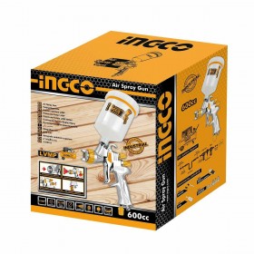 Ingco LVMP Πιστόλι Βαφής Αέρος Άνω Δοχείου