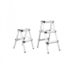 Inox Kiss LAD503 Σκάλα Αλουμινίου με 2x6 Σκαλοπάτια 73cm