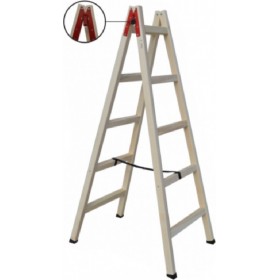 GTMED Σκάλα Ξύλινη με 2x5 Σκαλοπάτια 175cmΚωδικός: 3991-SK-000001-175 