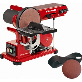 Einhell TC-US 400 Τριβείο Ταινίας/Δίσκου με Ισχύ 375W &amp Δίσκο Κοπής Διαμέτρου 150mm