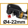 Ingco Υδραυλικός Κόφτης Μετάλλου 100kN HHSC0122