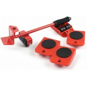 Σύστημα Μεταφοράς Επίπλων σε Κόκκινο Χρώμα