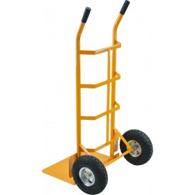 Express Καρότσι Μεταφοράς HT1830B για Φορτίο Βάρους έως 250kg σε Κίτρινο Χρώμα