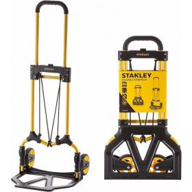 Stanley Καρότσι Μεταφοράς Πτυσσόμενο για Φορτίο Βάρους έως 70kg σε Κίτρινο Χρώμα