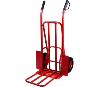 Bormann Καρότσι Μεταφοράς BWB3000 για Φορτίο Βάρους έως 250kg σε Κόκκινο Χρώμα
