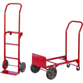 Bormann Καρότσι Μεταφοράς BWB3500 για Φορτίο Βάρους έως 250kg σε Κόκκινο Χρώμα