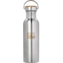 Ecolife Bamboo Ανοξείδωτο Παγούρι 750ml ΑσημίΚωδικός: 33-BO-1008 