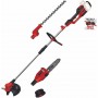 Einhell GE-LM 36/4in1 Li-Solo Πολυμηχάνημα Κήπου Μπαταρίας με Κονταροπρίονο, Χλοοκοπτικό και Μπορντουροψάλιδο