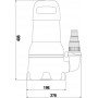 Gardena 9046-20 Μονοφασική Αντλία Ακαθάρτων / Λυμάτων 1100W