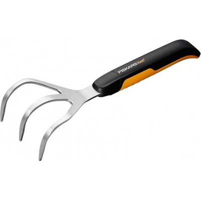 Fiskars Xact Cultivator Καλλιεργητής Χειρός με Κοντάρι