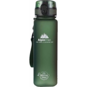 AlpinPro S-500 Πλαστικό Παγούρι 500ml Σκούρο Πράσινο