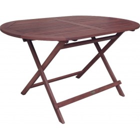 Ξύλινο Τραπέζι Εξωτερικού Χώρου Πτυσσόμενο Easy 120x70x72εκ.Κωδικός: Ε20086,9 