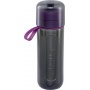 Brita Fill &amp Go Active Πλαστικό Παγούρι με Φίλτρο 600ml Μαύρο Purple