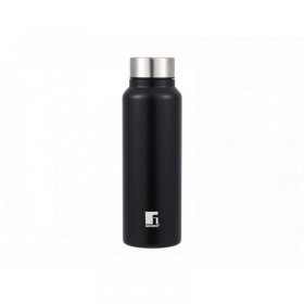 Bergner Walking Anyware BG-37526/B Ανοξείδωτο Παγούρι 750ml Μαύρο