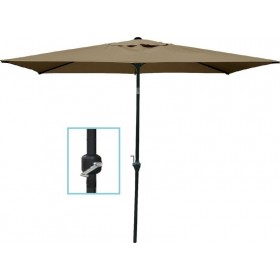 Ομπρέλα Δαπέδου Τετράγωνη Μπεζ 2.7x1.8mΚωδικός: Ε921 