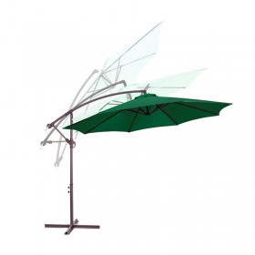 Επαγγελματική Ομπρέλα Κρεμαστή Στρογγυλή Πράσινη με Βάση Στήριξης Φ2.7mΚωδικός: HOP1000812-1 