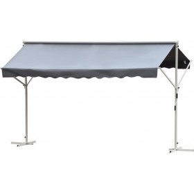 Outsunny Τέντα Γκρι 3x3mΚωδικός: 840-178GY 