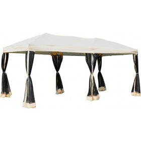 Outsunny Κιόσκι Πτυσσόμενο Μπεζ 5.9x2.9mΚωδικός: 840-012YL 