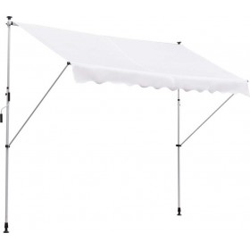 Outsunny Τέντα 3x1.5m ΛευκόΚωδικός: 840-183WT 