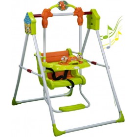 Κούνια Πράσινη Μ167xΠ110xΥ175cm