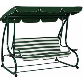 Κούνια Πράσινη Μ211xΠ117xΥ175cm