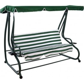 Κούνια Πράσινη Μ210xΠ124xΥ167cm